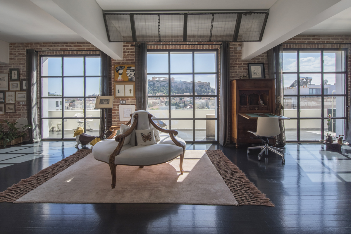 Elegant, Rooftop Acropolis View | III