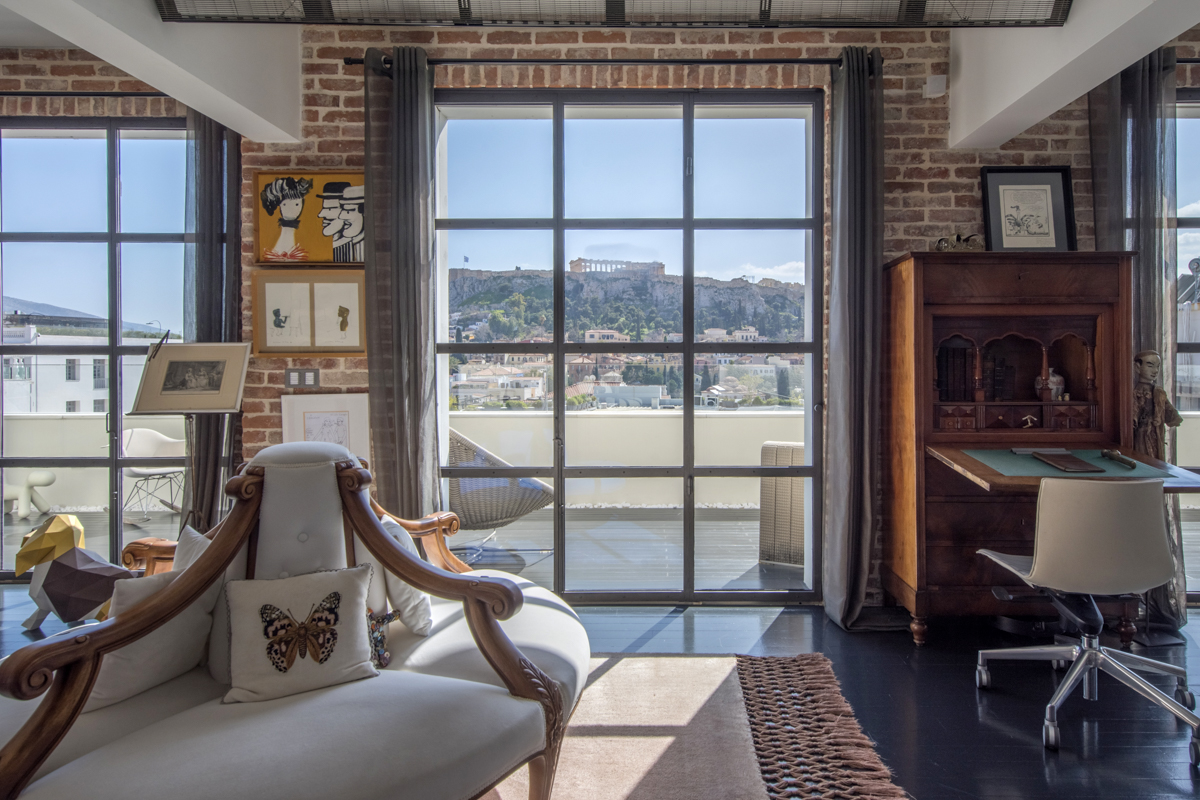 Elegant, Rooftop Acropolis View | IV