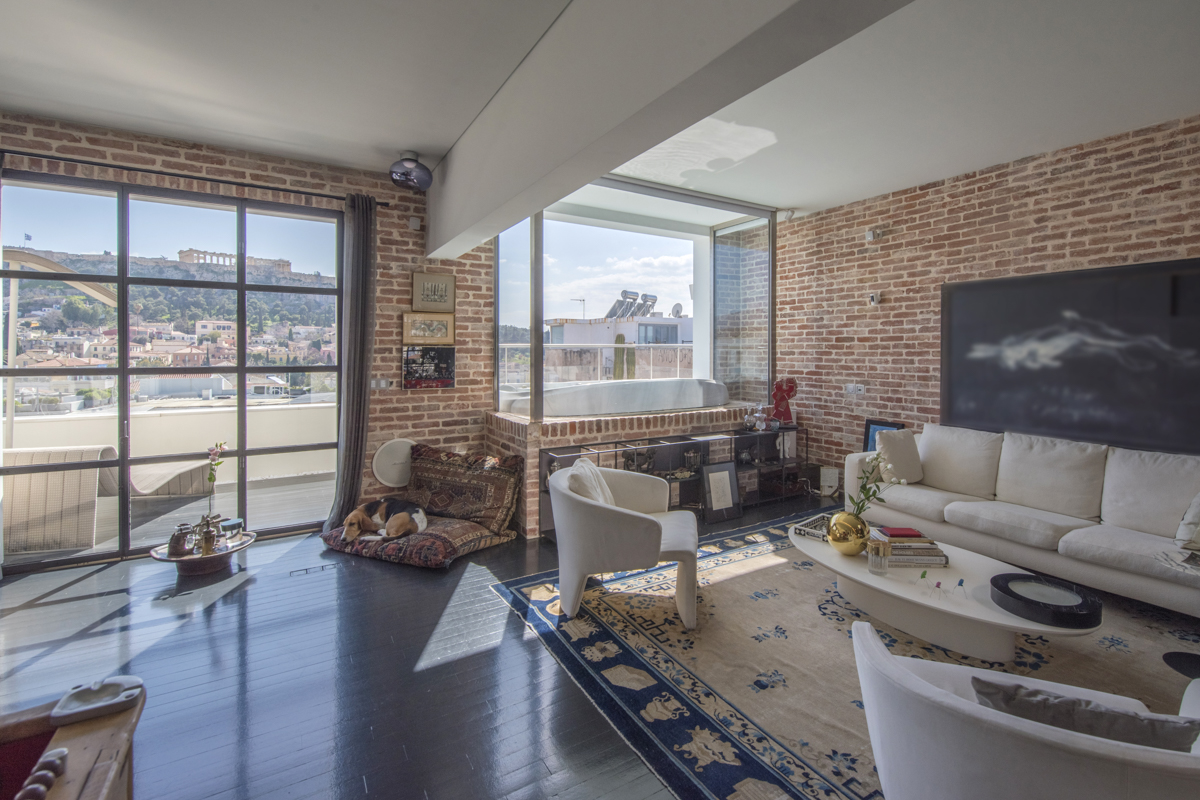 Elegant, Rooftop Acropolis View | XIV