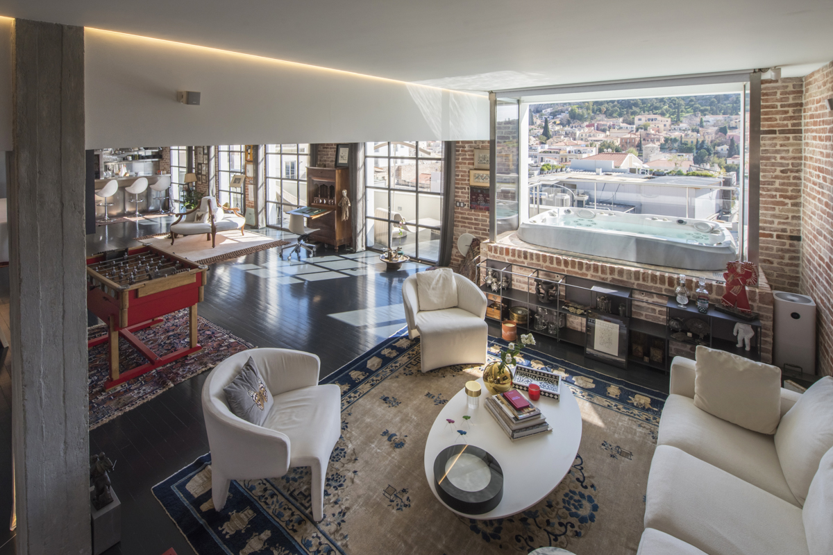 Elegant, Rooftop Acropolis View | XXXII