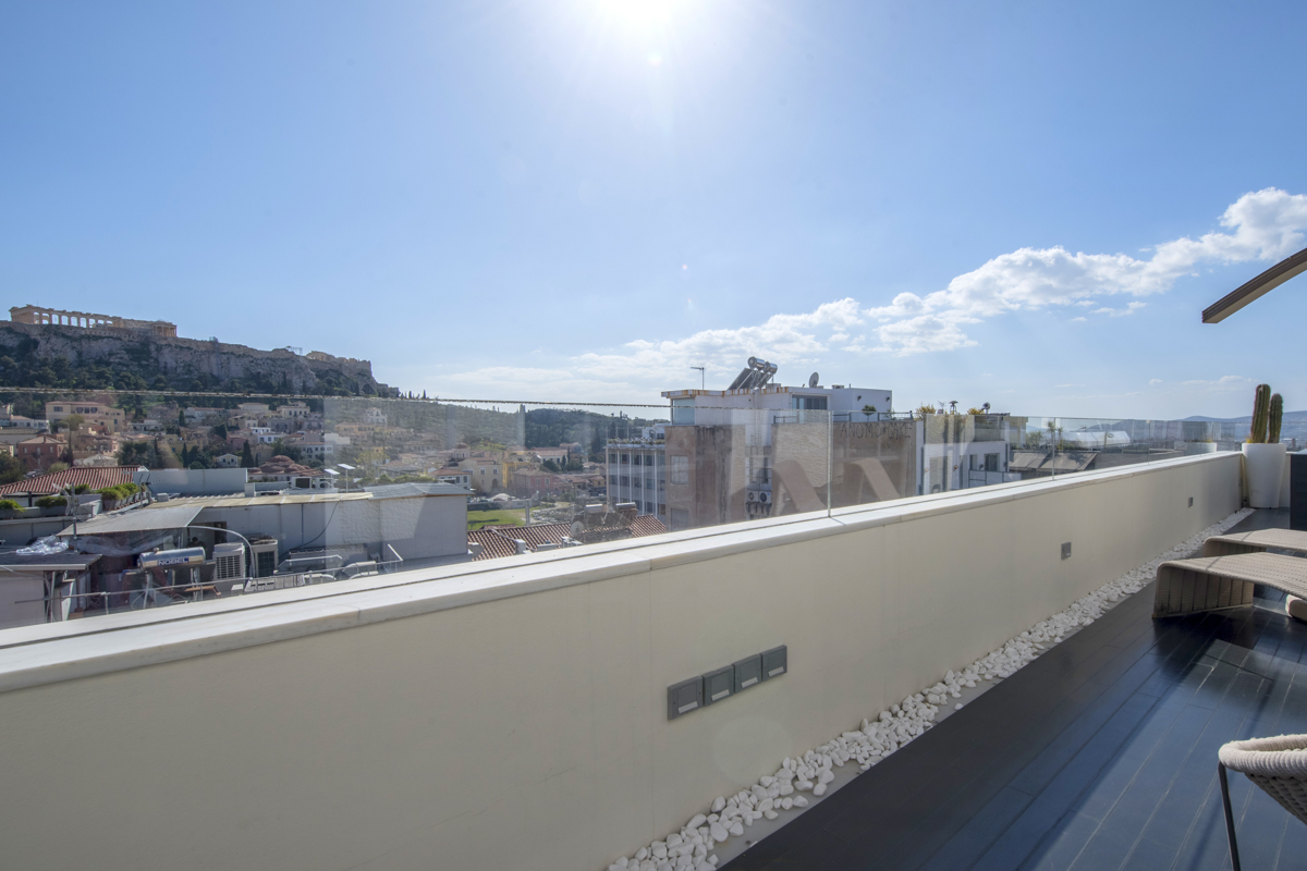 Elegant, Rooftop Acropolis View | XXXVI