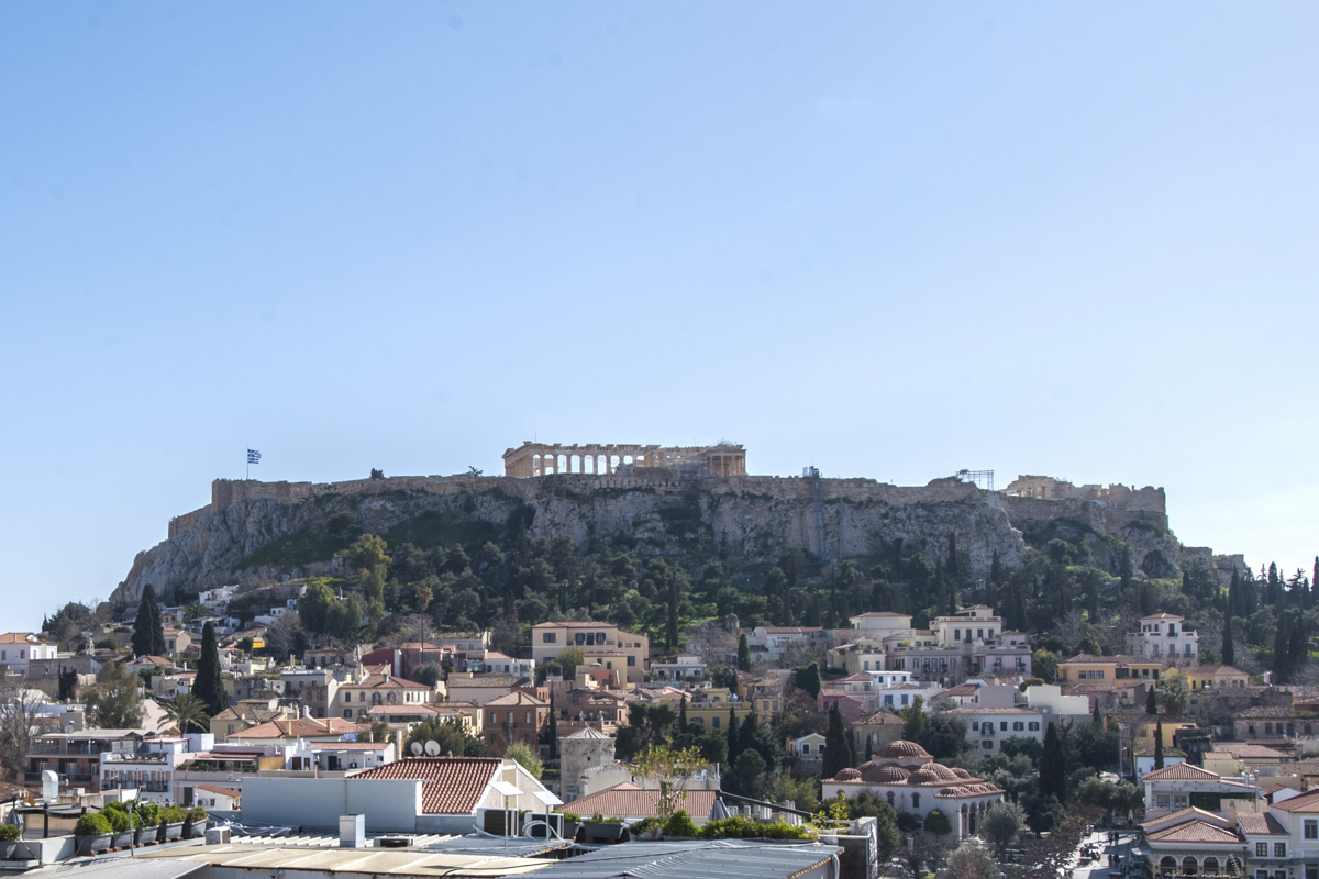 Elegant, Rooftop Acropolis View | XXXVIII
